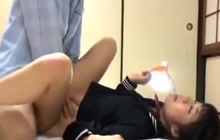 Asian student gets nailed after school